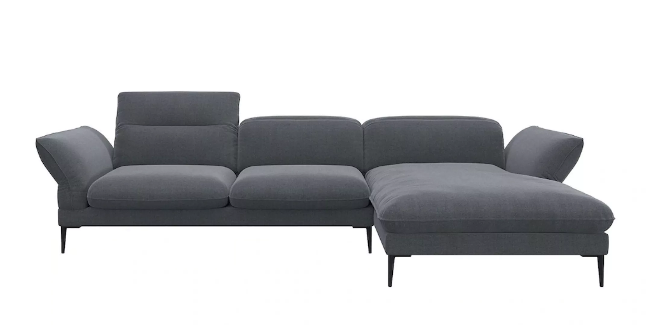 FLEXLUX Ecksofa »Salino, Funktionssofa mit Recamiere, Relaxsofa, Ecksofa«, günstig online kaufen