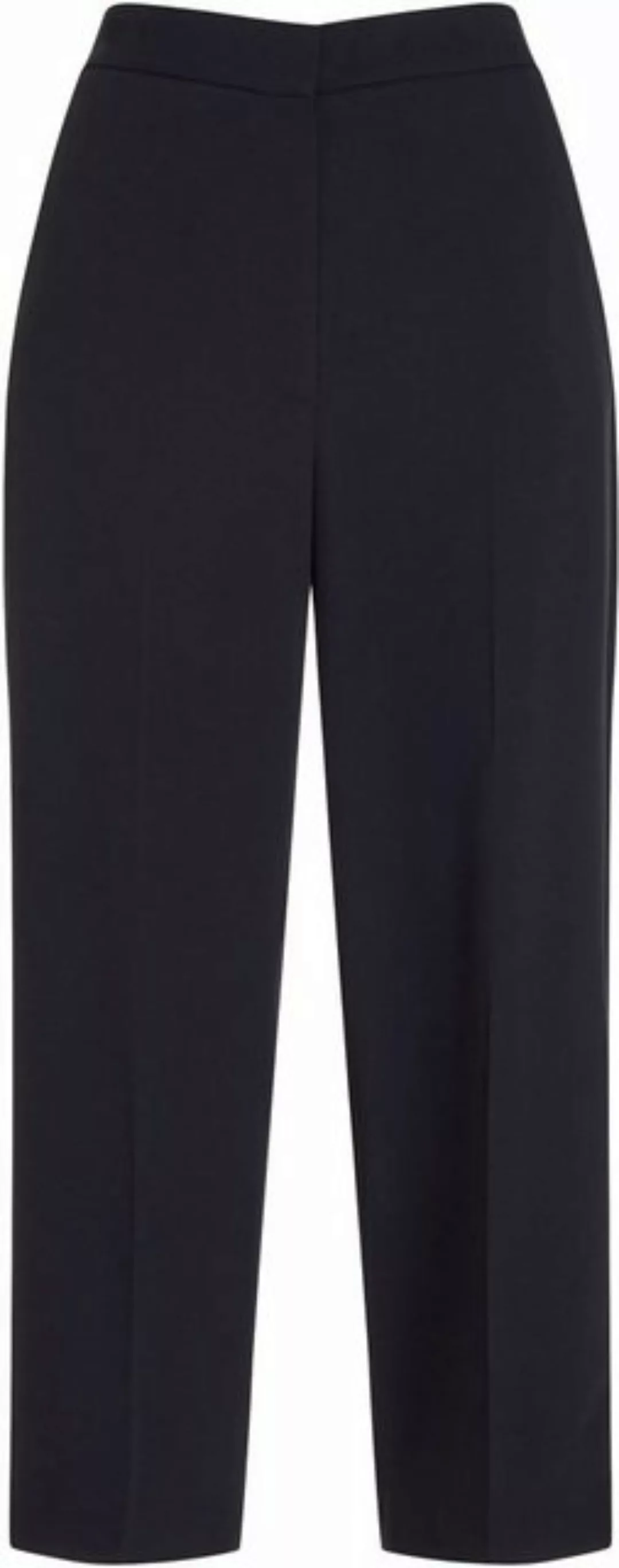 Tommy Hilfiger Bügelfaltenhose FLUID TWILL WIDE LEG CROP mit Bügelfalten günstig online kaufen