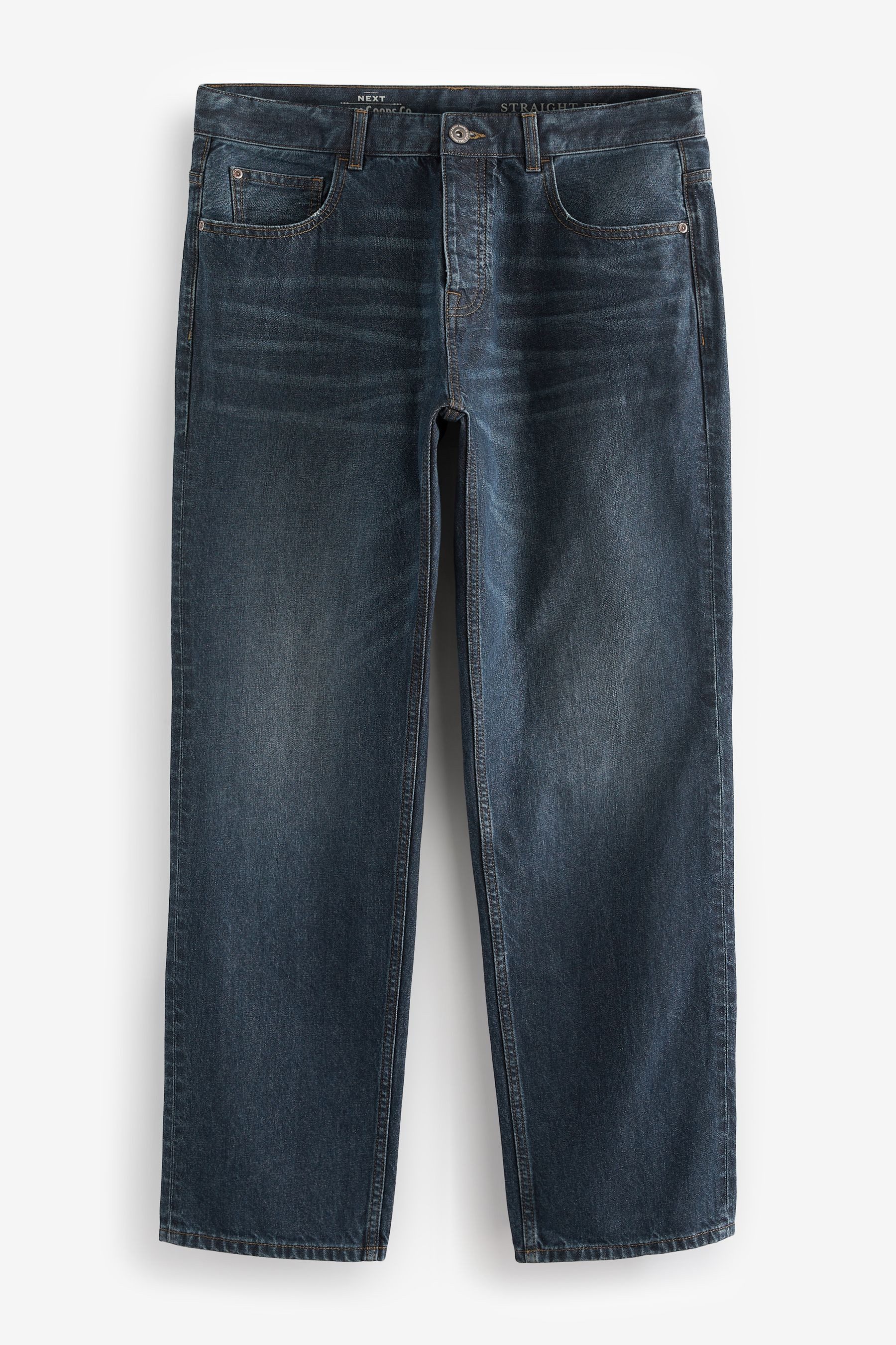 Next Straight-Jeans Authentische Straight Fit Jeans, günstig online kaufen