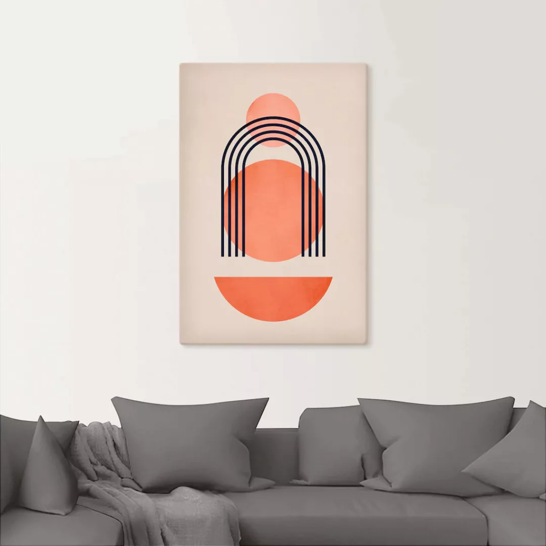 Artland Wandbild "Geometrica Nr. 7", Muster, (1 St.), als Alubild, Leinwand günstig online kaufen