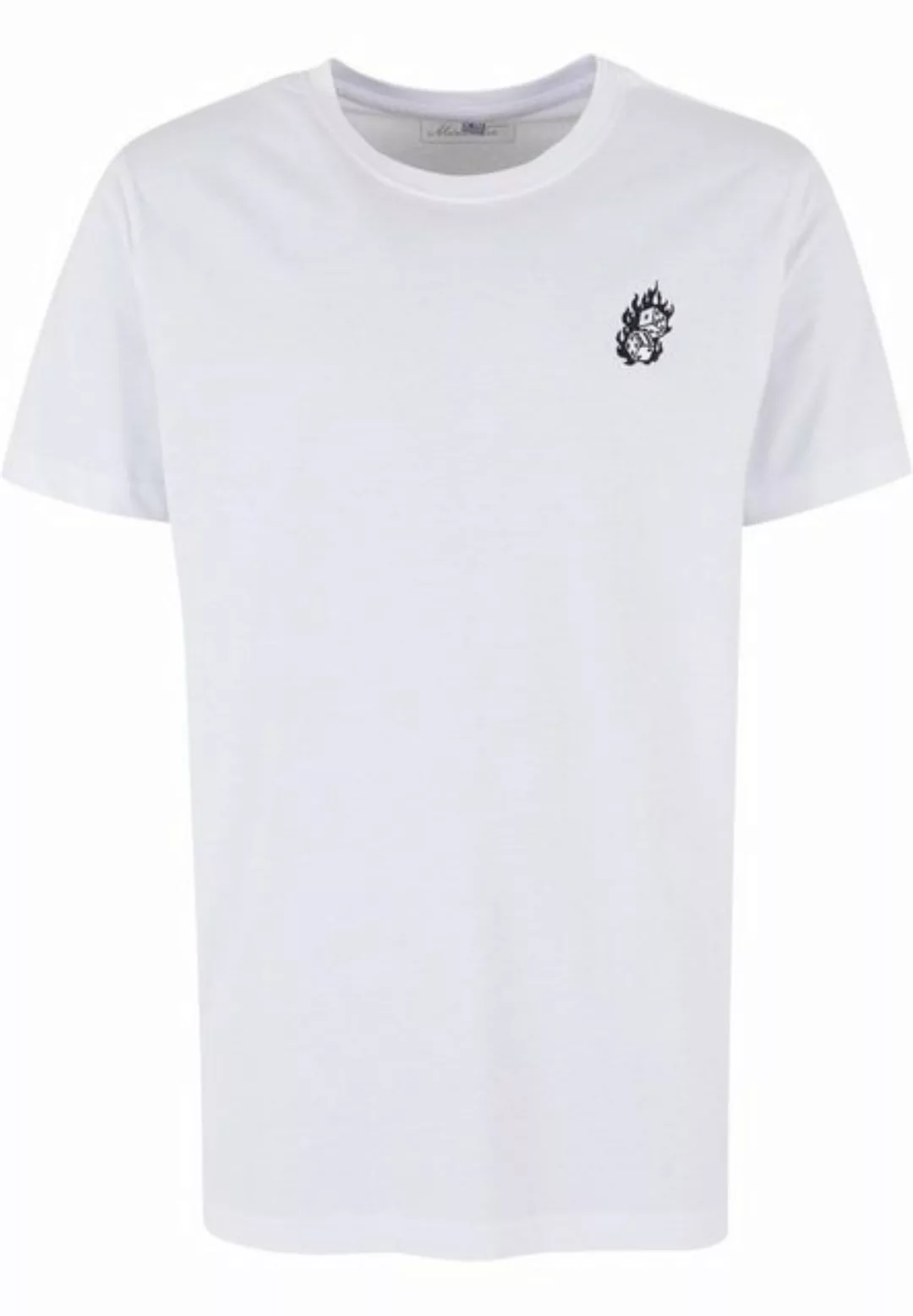 MisterTee T-Shirt MisterTee Herren Dice Fire EMB Tee (1-tlg) günstig online kaufen