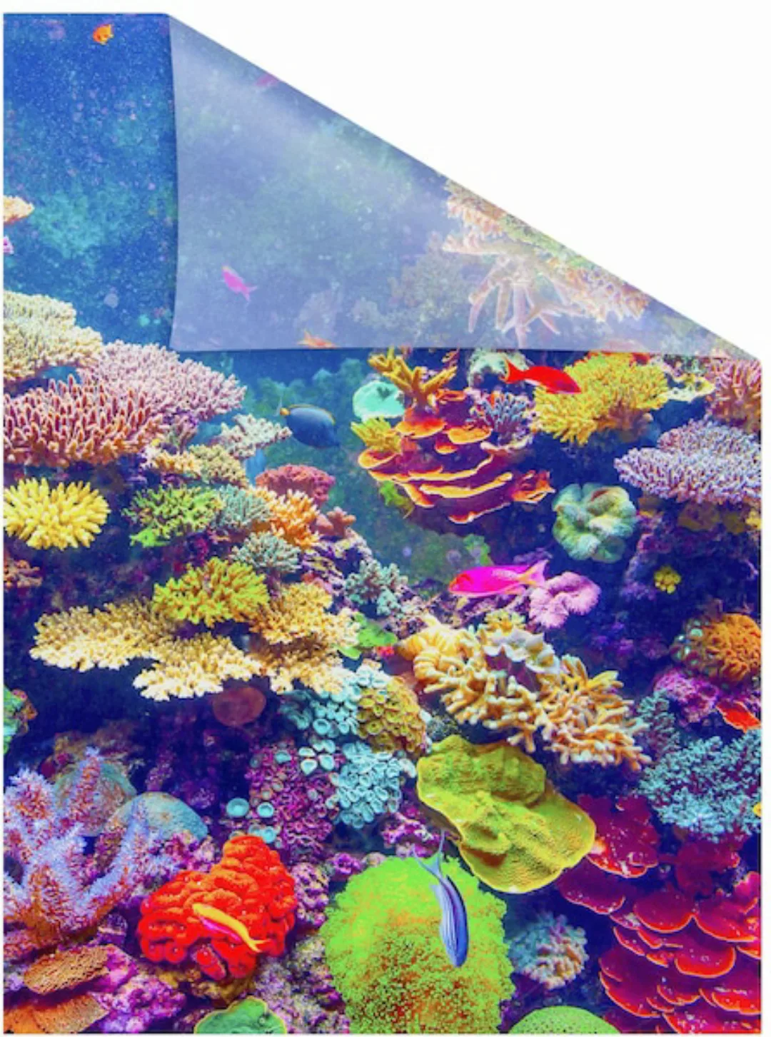 LICHTBLICK ORIGINAL Fensterfolie "Aquarium", 1 St., blickdicht, strukturier günstig online kaufen