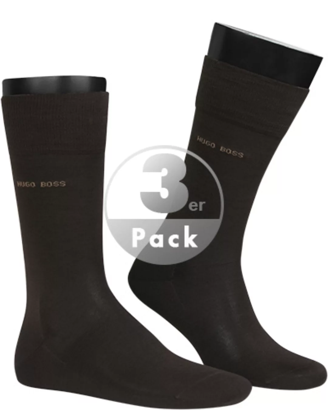Boss George Rs Uni Socken EU 39-40 Dark Brown günstig online kaufen
