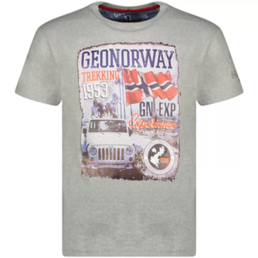 Geo Norway  T-Shirt SW1959HGNO-BLENDED GREY günstig online kaufen