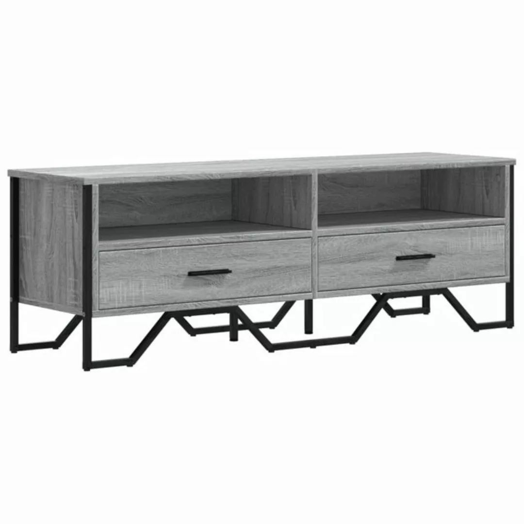 vidaXL TV-Schrank TV-Schrank Grau Sonoma 122x34x41 cm Holzwerkstoff (1-St) günstig online kaufen