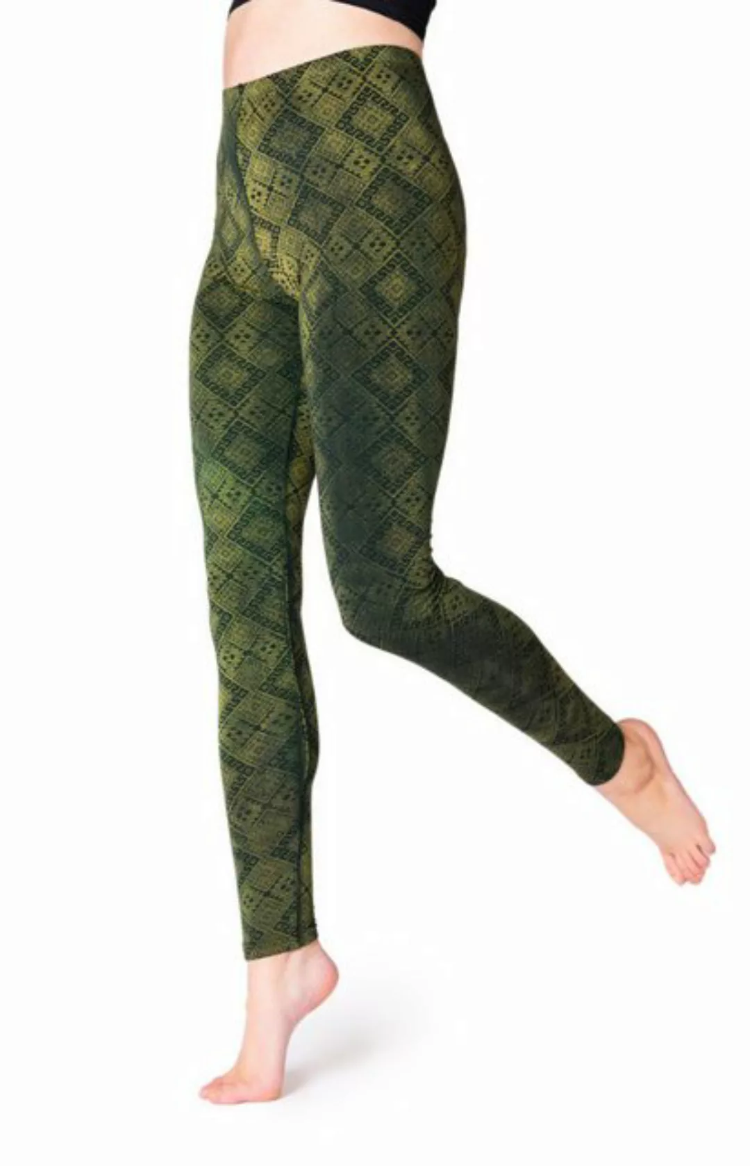 PANASIAM Leggings Unikat Batik Leggings mit orientalischem Muster Goa Hose günstig online kaufen