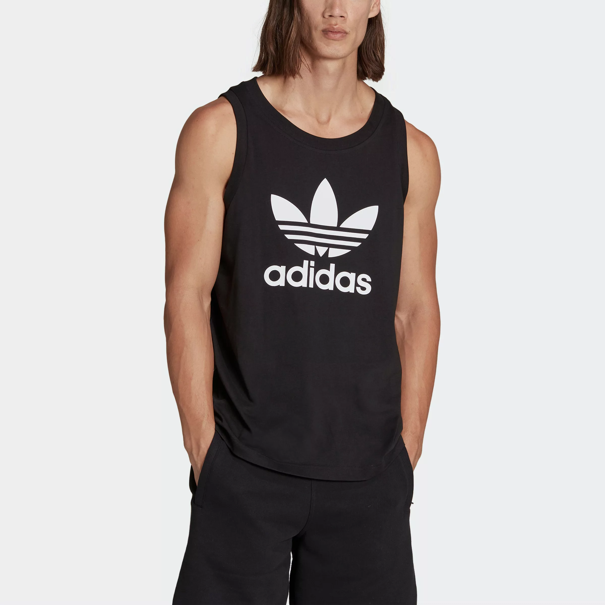 adidas Originals Kurzarmshirt Adicolor Trefoil Tanktop default günstig online kaufen