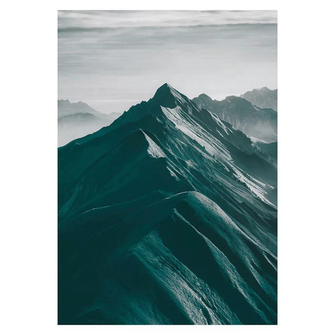 KOMAR Wandbild - Mountains Top - Größe: 50 x 70 cm mehrfarbig Gr. one size günstig online kaufen