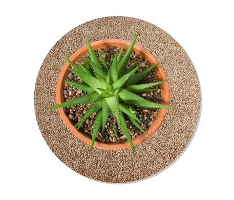 Flora Unterlage für Blumentöpfe Ø 34 cm Sand günstig online kaufen