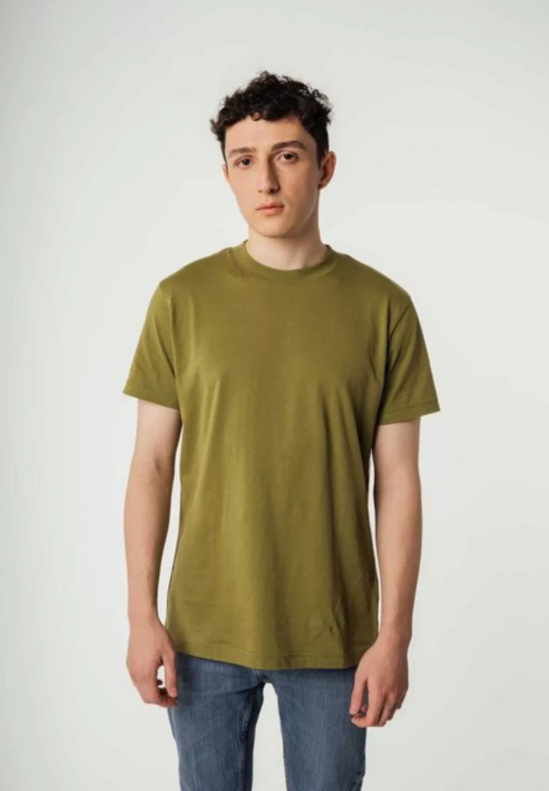 MELA Kurzarmshirt Herren T-Shirt AVAN Rundhalsausschnitt günstig online kaufen