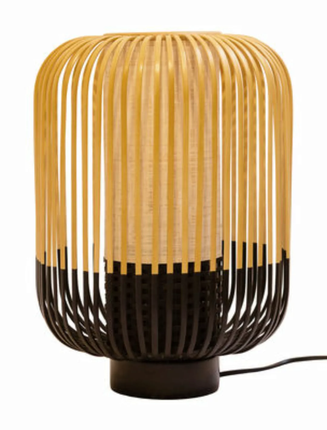 Forestier Bamboo Light M Tischlampe 39 cm schwarz günstig online kaufen