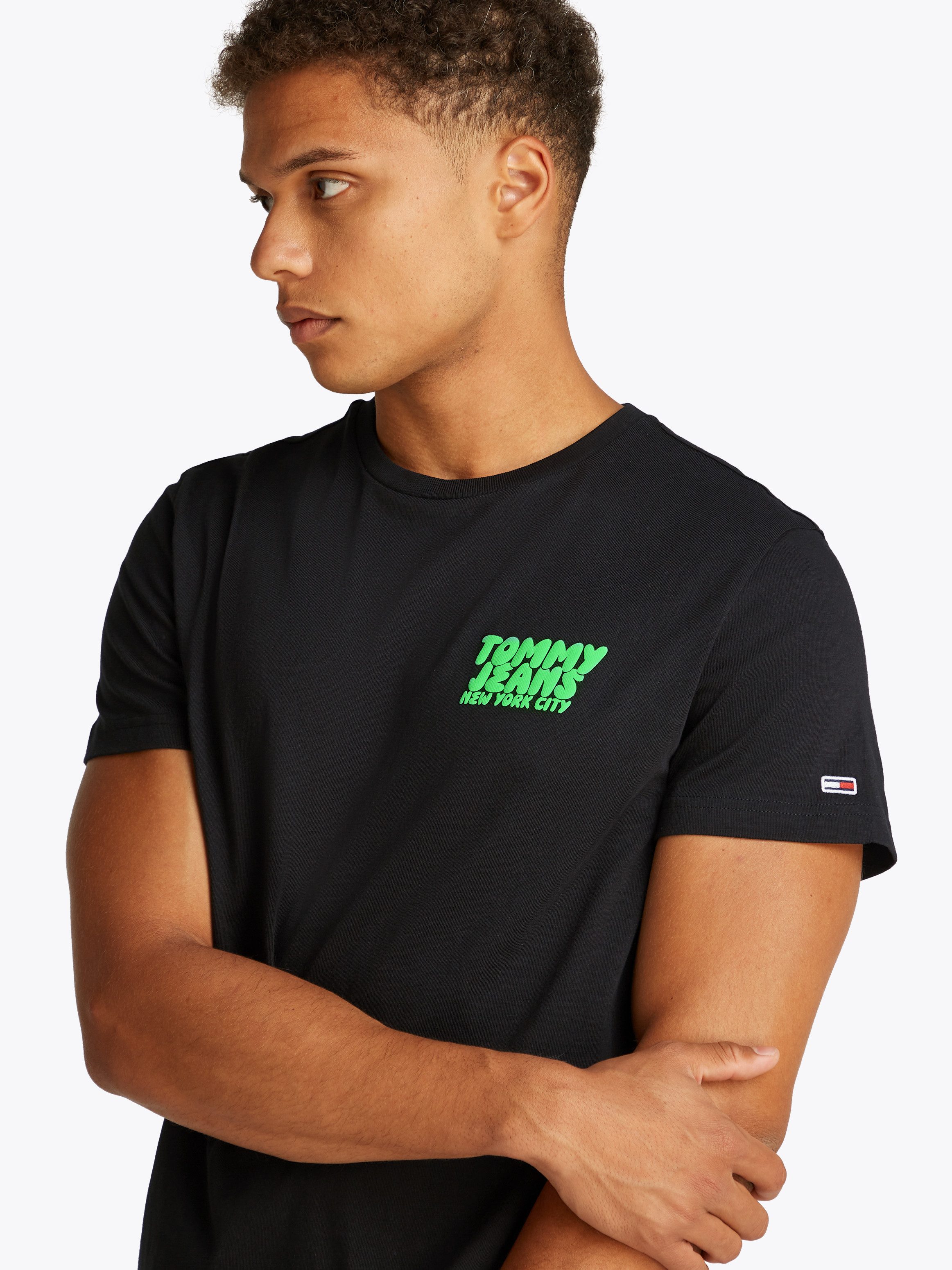 Tommy Jeans T-Shirt TJM SLIM BUBBLE günstig online kaufen