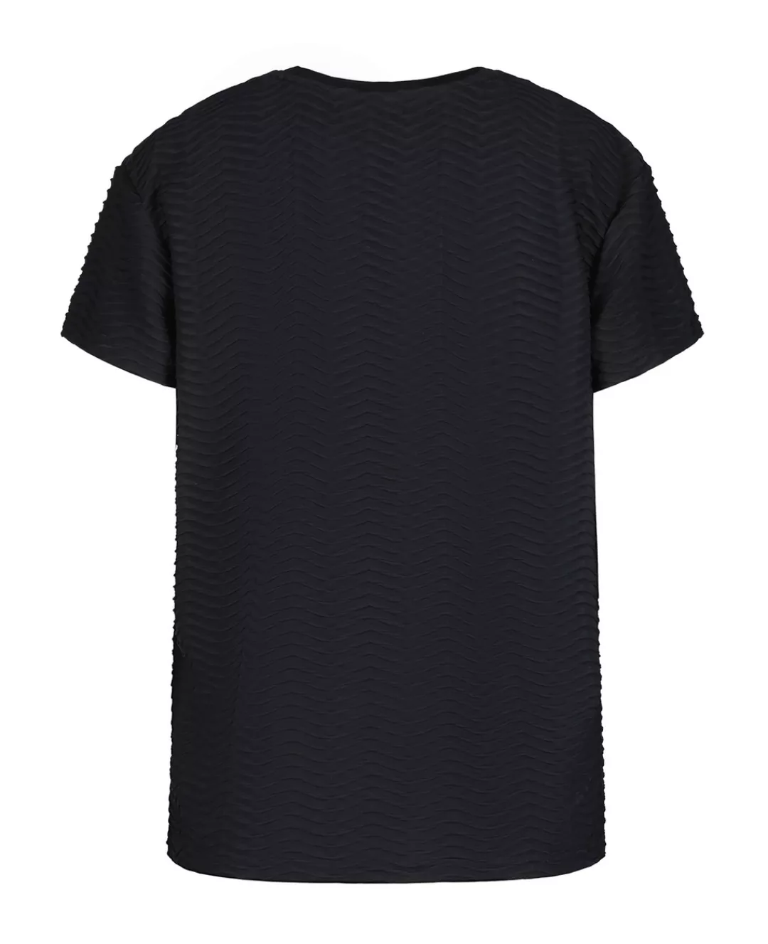 Luhta T-Shirt mit Wellenoptik günstig online kaufen