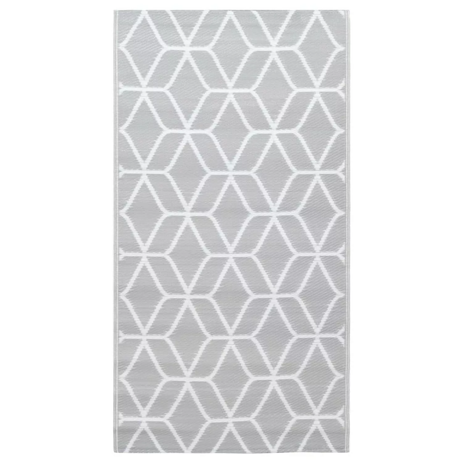 vidaXL Outdoorteppich Grau 190x290 Cm Pp 643943 günstig online kaufen