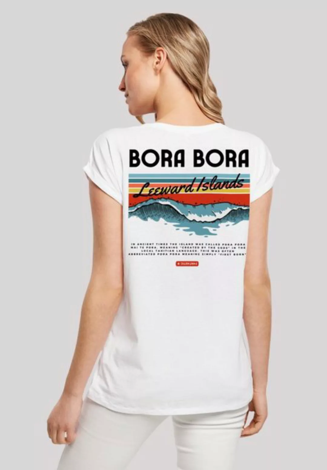 F4NT4STIC T-Shirt "Bora Bora Leewards Island", Print günstig online kaufen