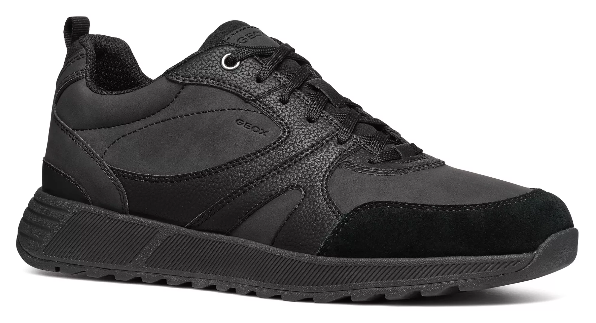 Geox Sneaker "U MOLVENO A", Freizeitschuh, Halbschuh, Schnürschuh mit Plate günstig online kaufen