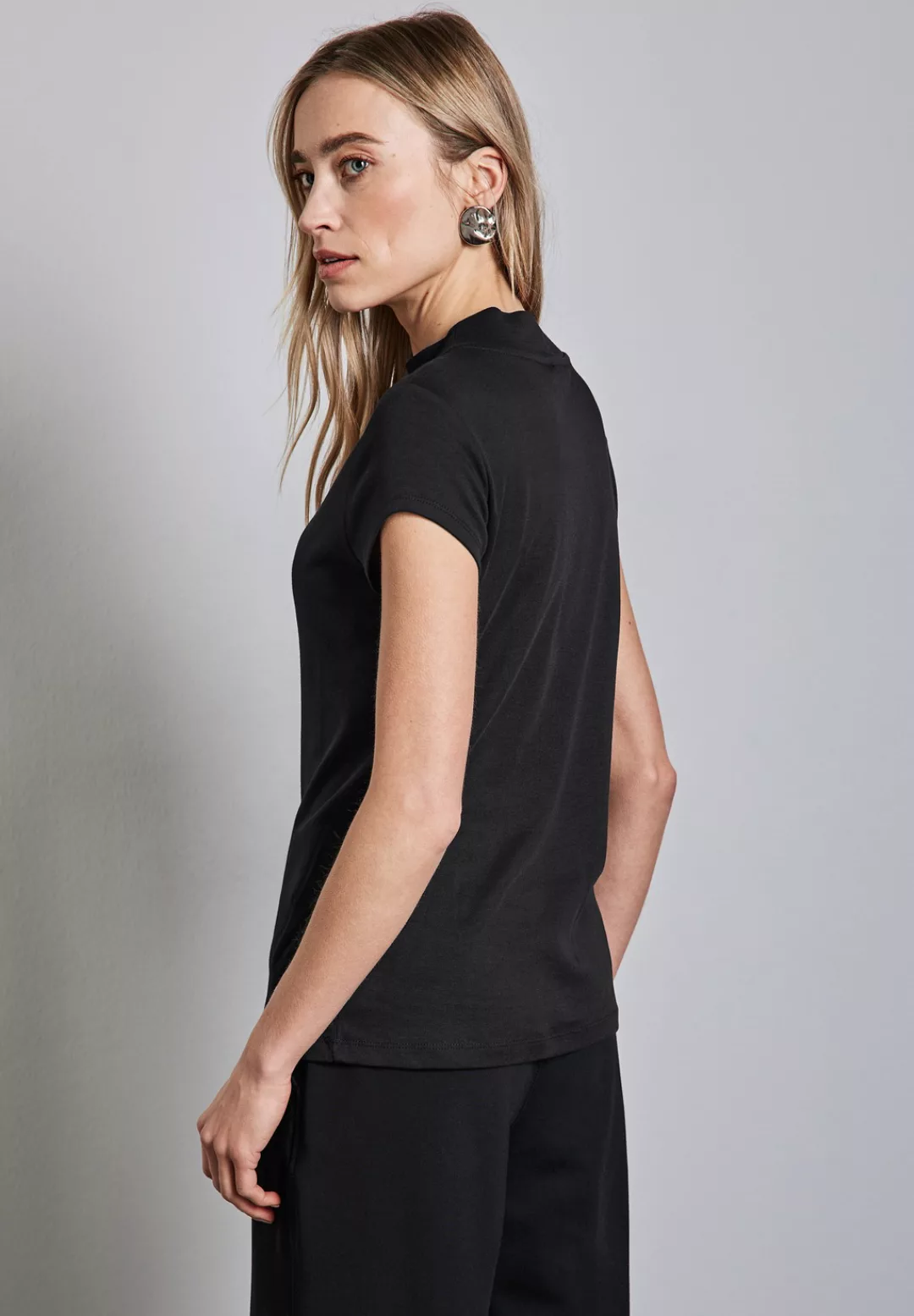 STREET ONE T-Shirt, mit Turtleneck günstig online kaufen