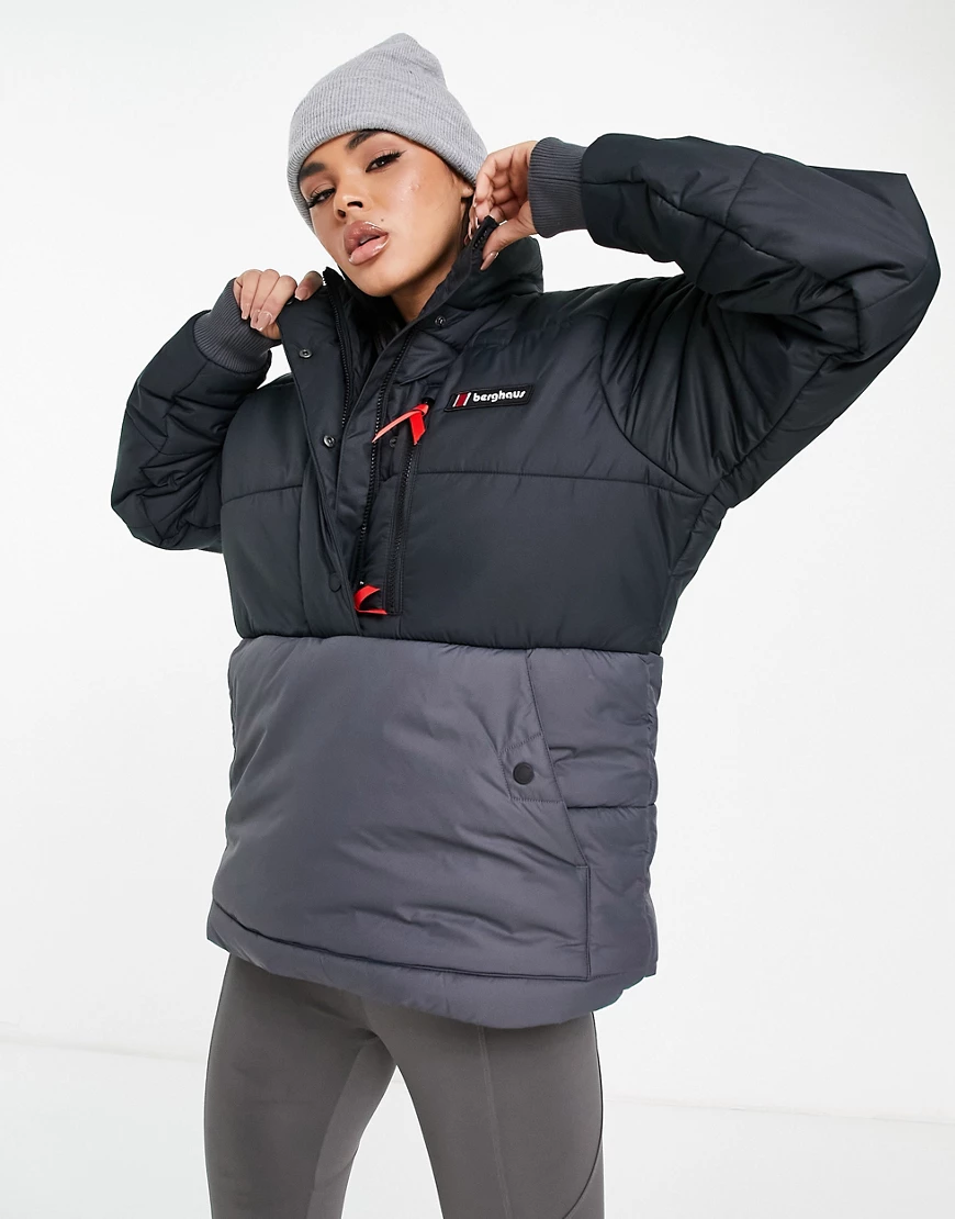 Berghaus – Isolierte Steppjacke in Schwarz günstig online kaufen