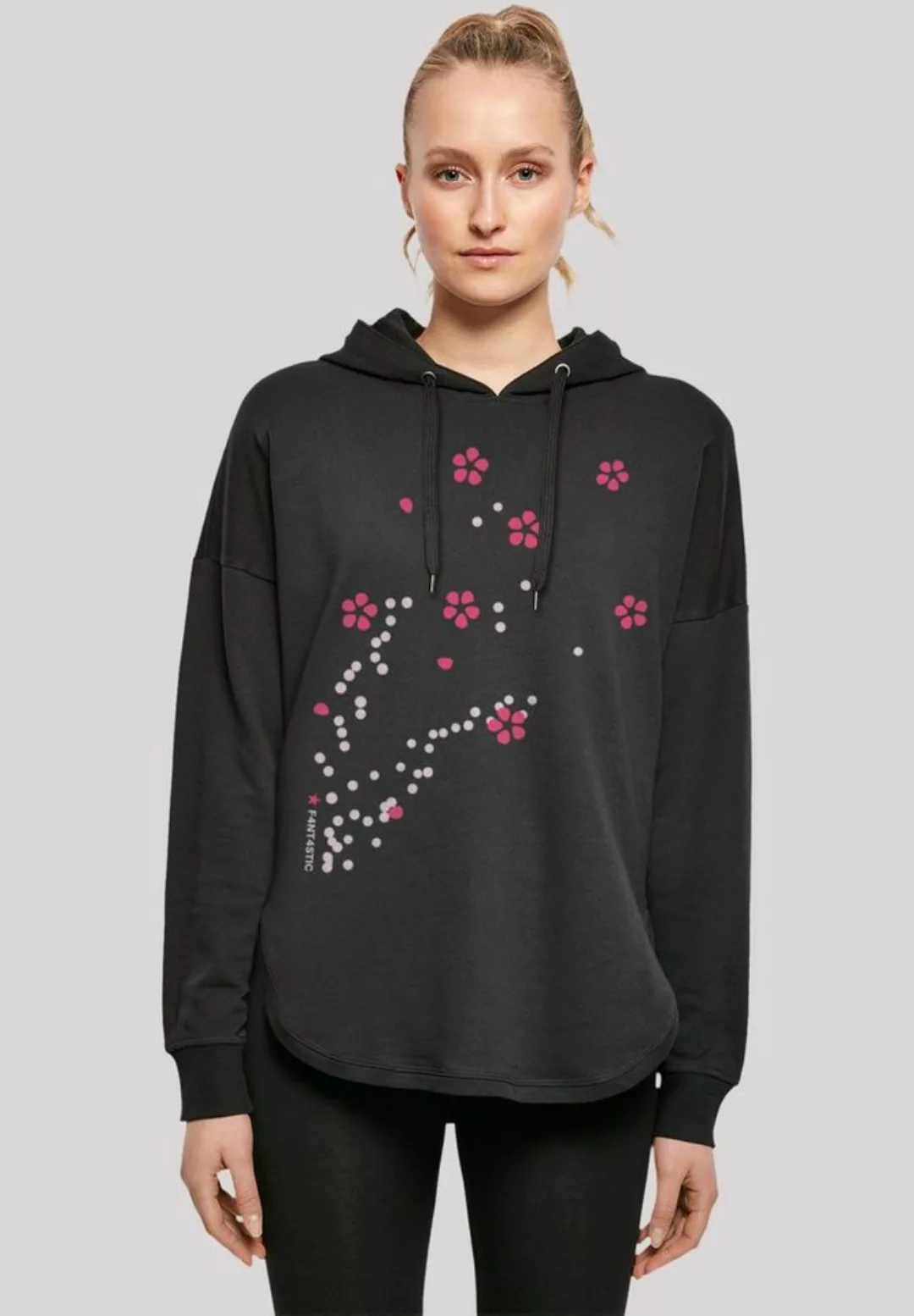 F4NT4STIC Kapuzenpullover "Blumen Ranke", Print günstig online kaufen