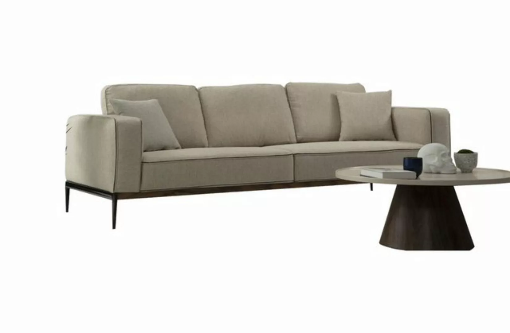 JVmoebel 3-Sitzer Sofa Dreisitzer 3 Sitzer Stoff Modern Sofas Design Wohnzi günstig online kaufen