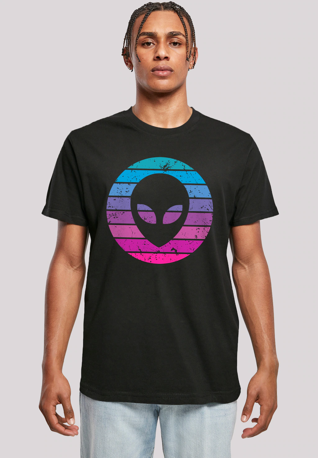 F4NT4STIC T-Shirt "Alien Kopf", Premium Qualität günstig online kaufen