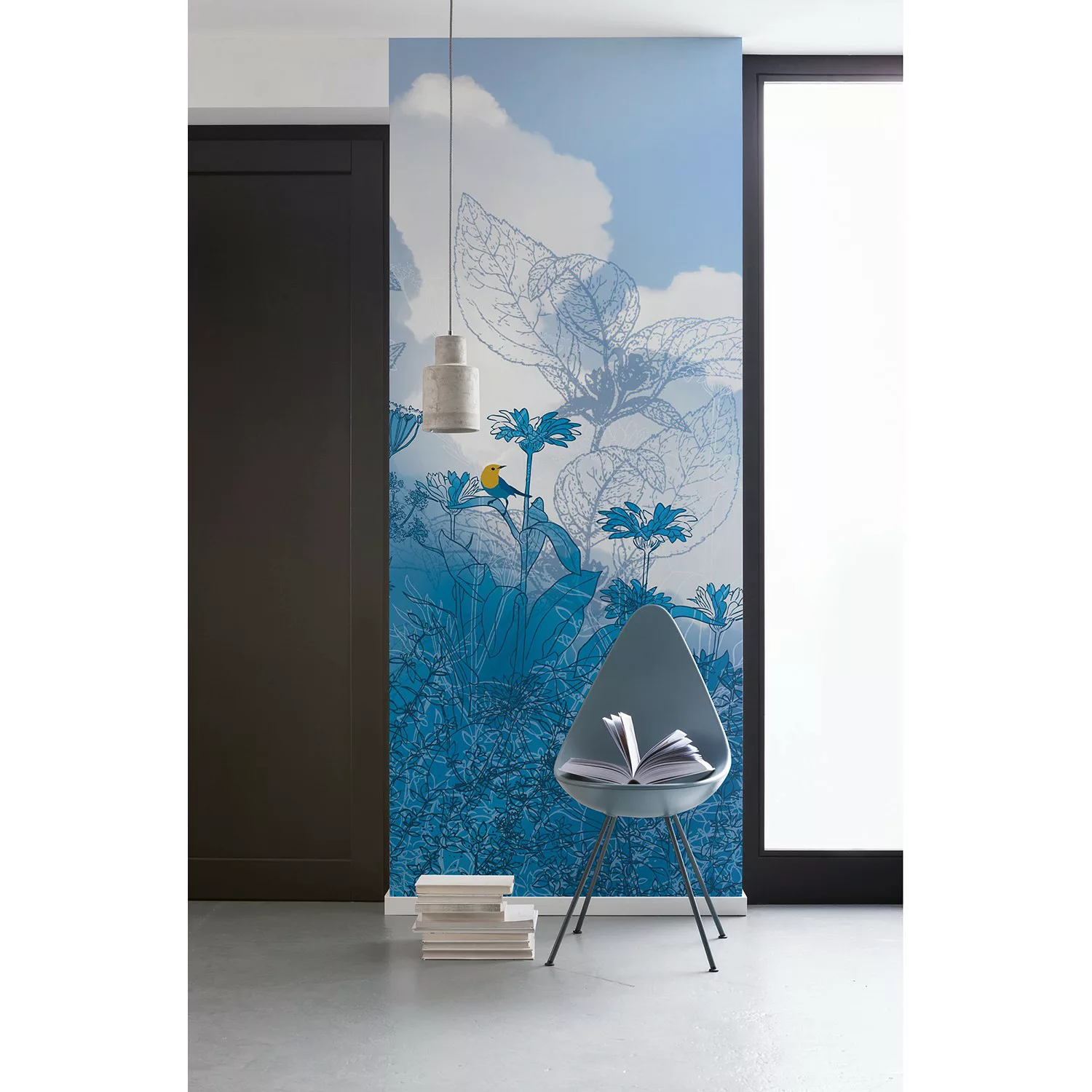 Komar Vliestapete »Blue Sky Panel«, 100x250 cm (Breite x Höhe), Vliestapete günstig online kaufen