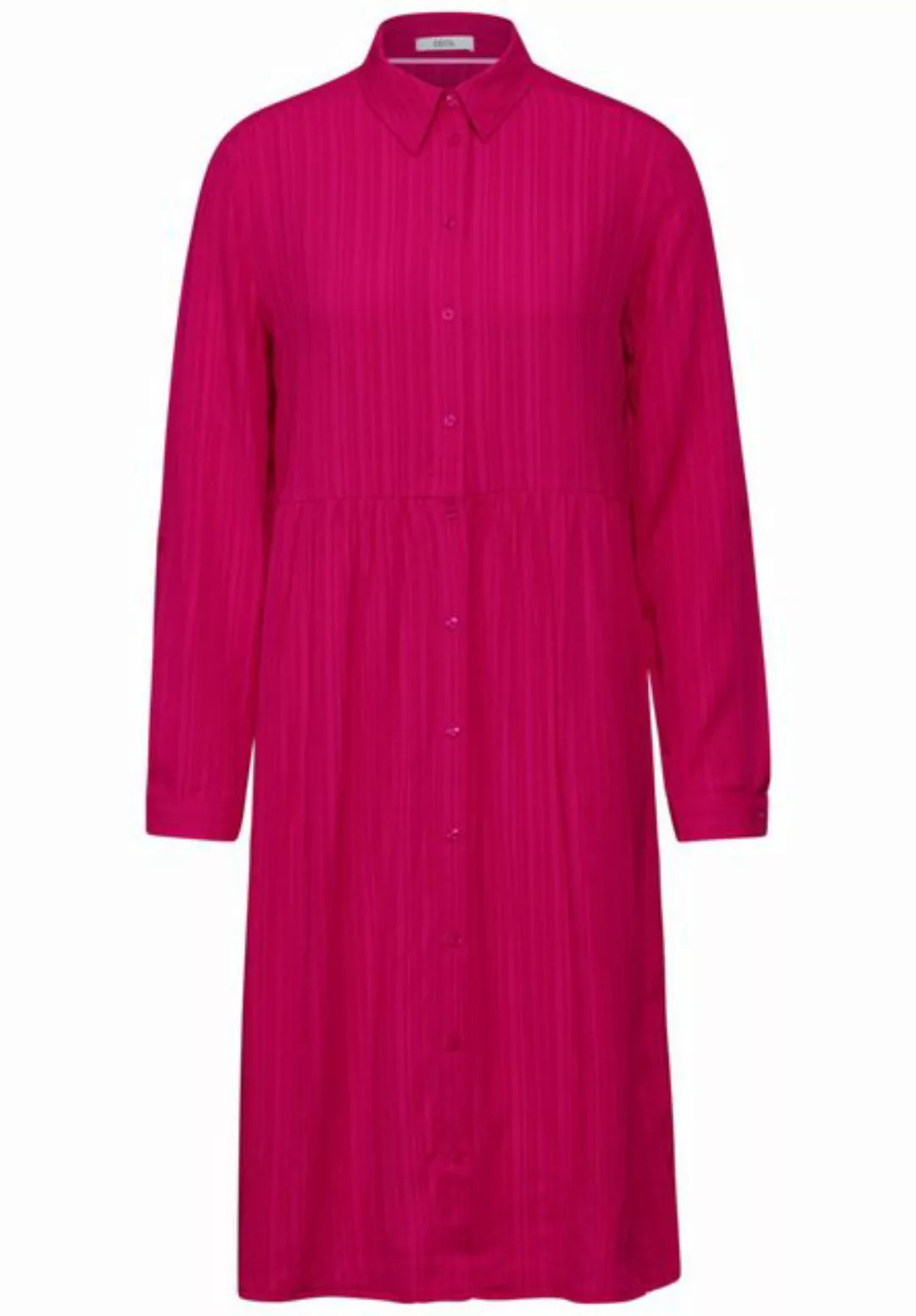 Cecil Sommerkleid Solid Structure Dress, pink sorbet günstig online kaufen