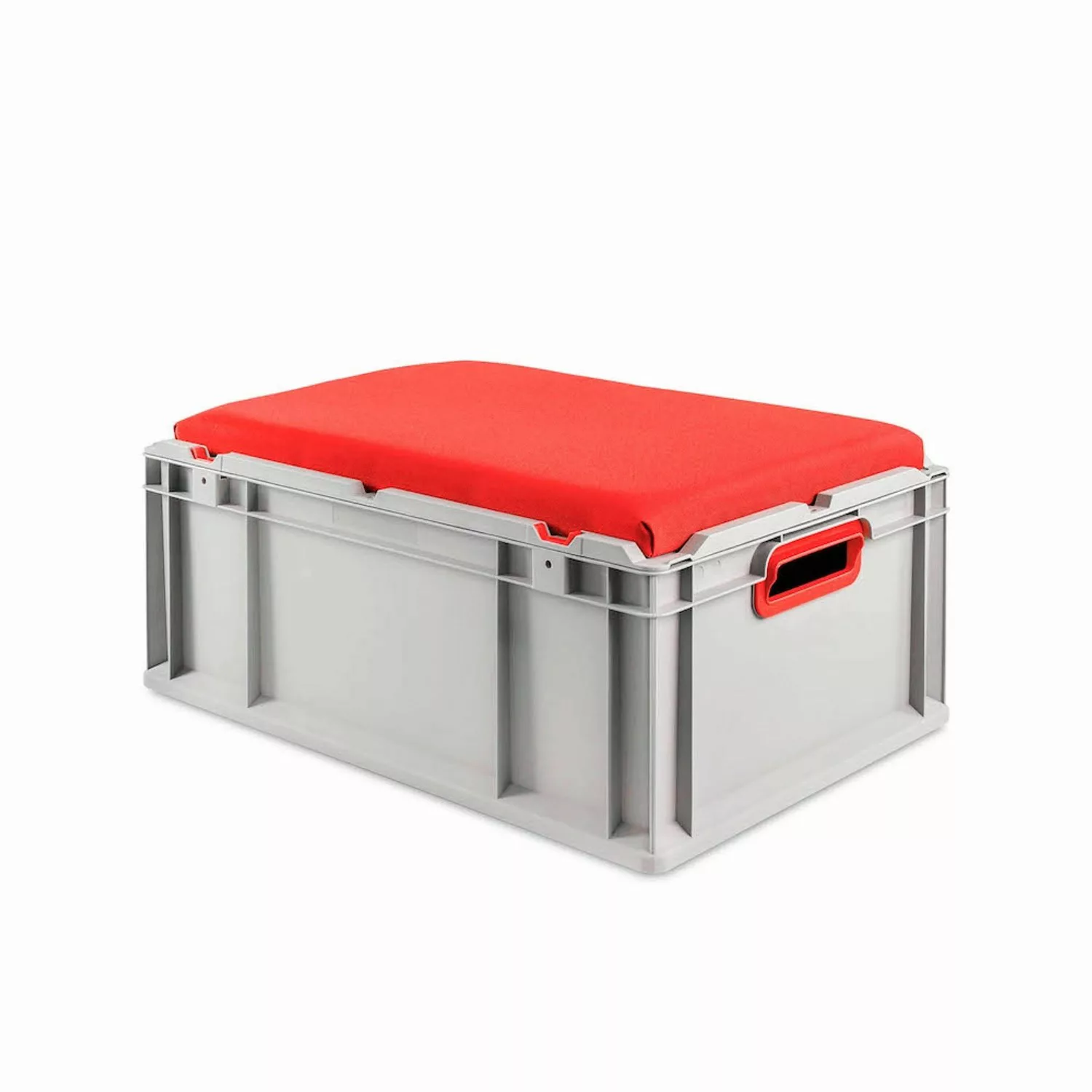 PROREGAL Eurobox NextGen Seat Box Rot HxBxT 265 x 40 x 60 cm 44 Liter Griff günstig online kaufen