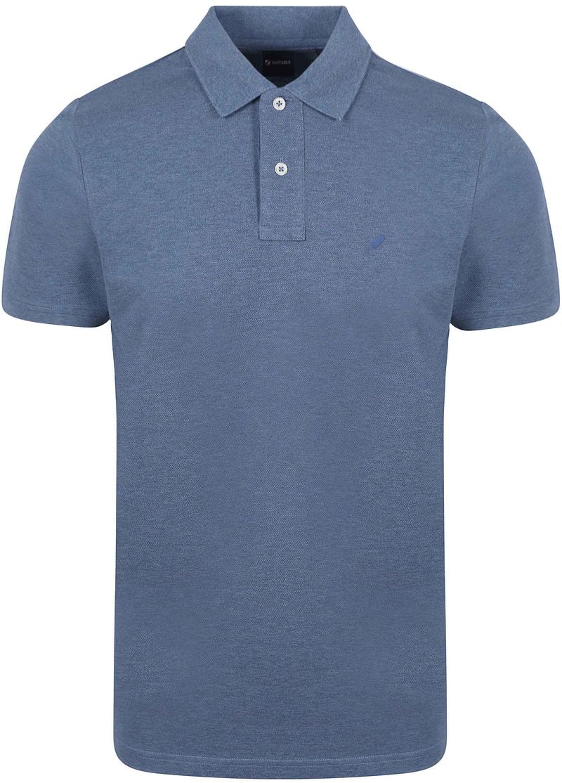 Suitable Mang Poloshirt Blau - Größe XXL günstig online kaufen