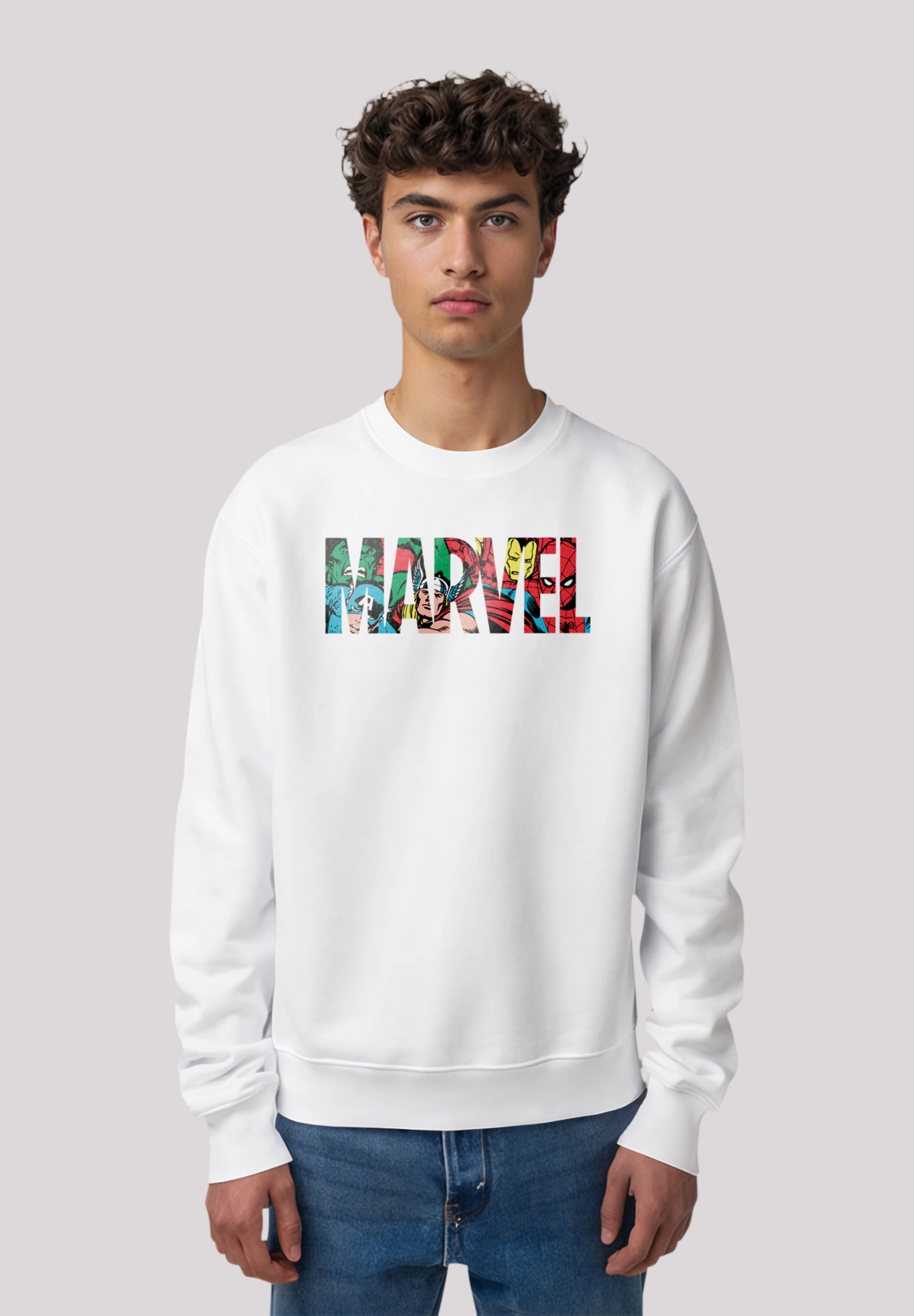 F4NT4STIC Sweatshirt "Marvel Avengers Logo Character infill", Premium Quali günstig online kaufen