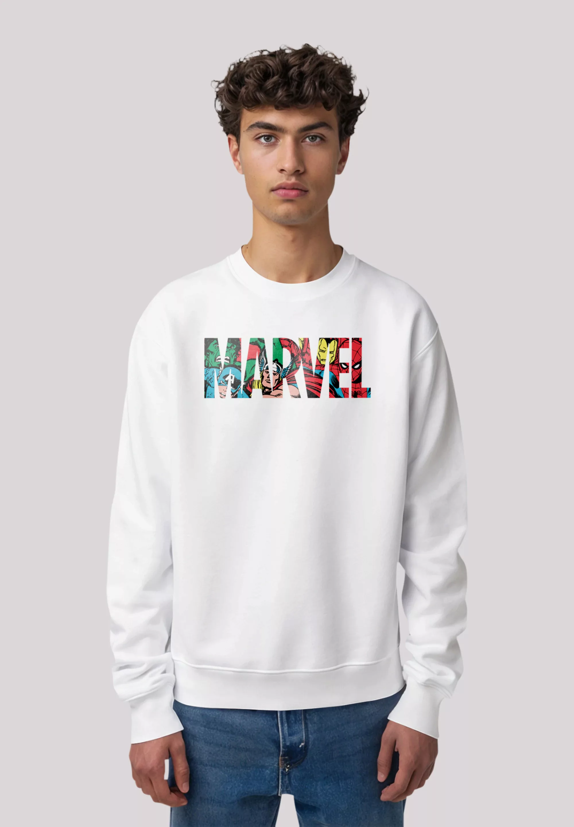 F4NT4STIC Sweatshirt "Marvel Avengers Logo Character infill", Premium Quali günstig online kaufen