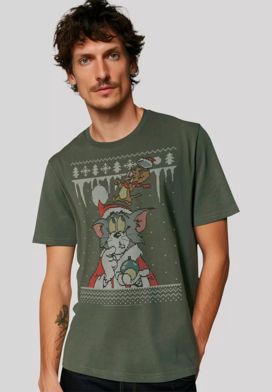 F4NT4STIC T-Shirt Tom And Jerry Christmas Isle Premium Qualität günstig online kaufen