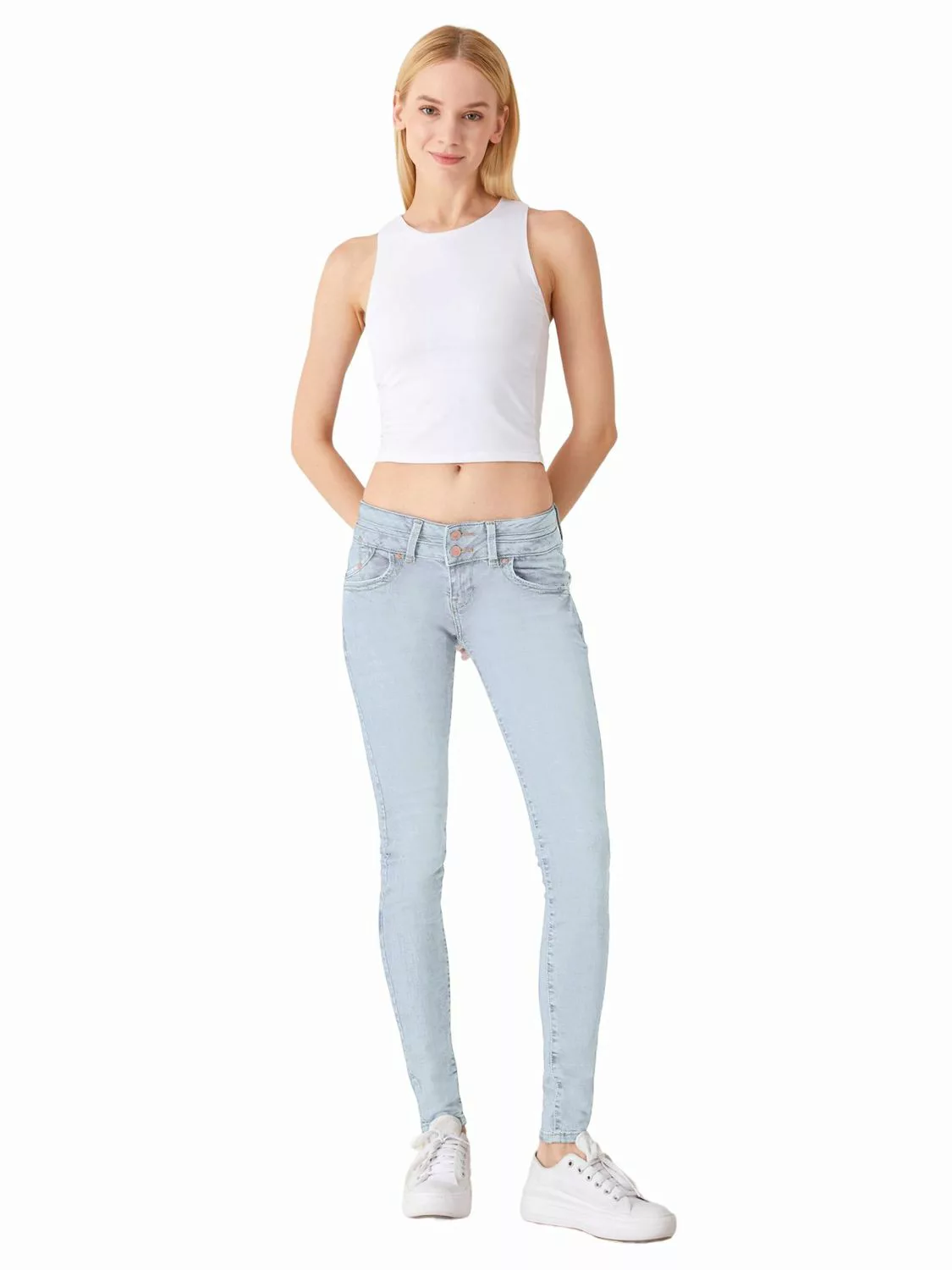 LTB Damen Jeans JULITA X Extra Skinny Fit - Blau - Malisa Wash günstig online kaufen