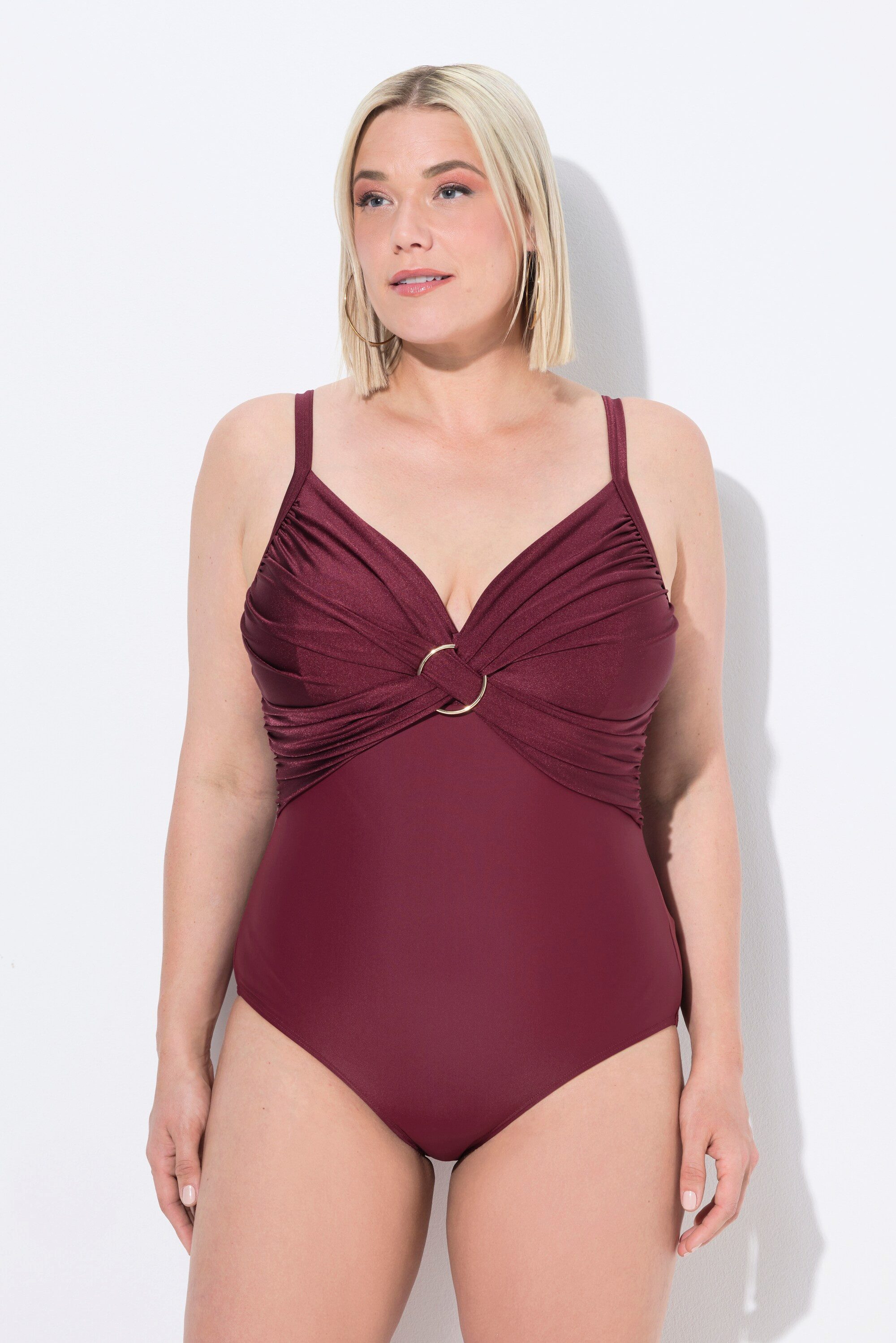 Ulla Popken Badeanzug Badeanzug ohne Softcups günstig online kaufen