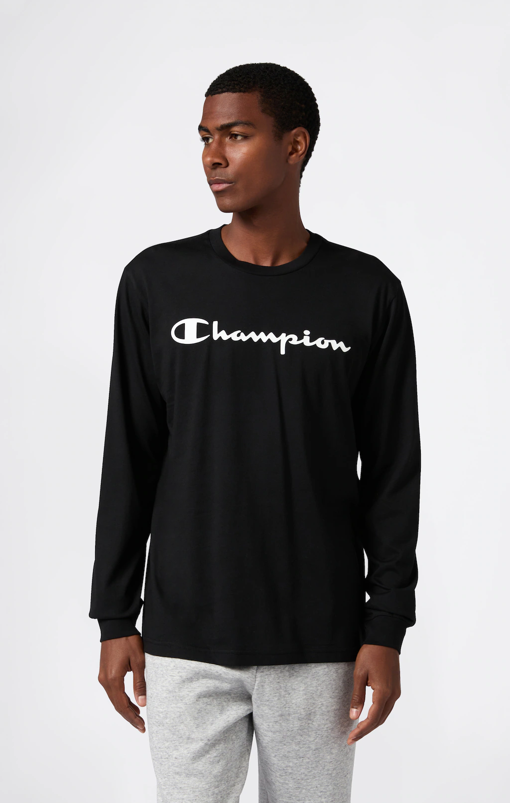 Champion T-Shirt "BASICS Long-Sleeve T-Shirt Large Logo", (1 tlg.) günstig online kaufen