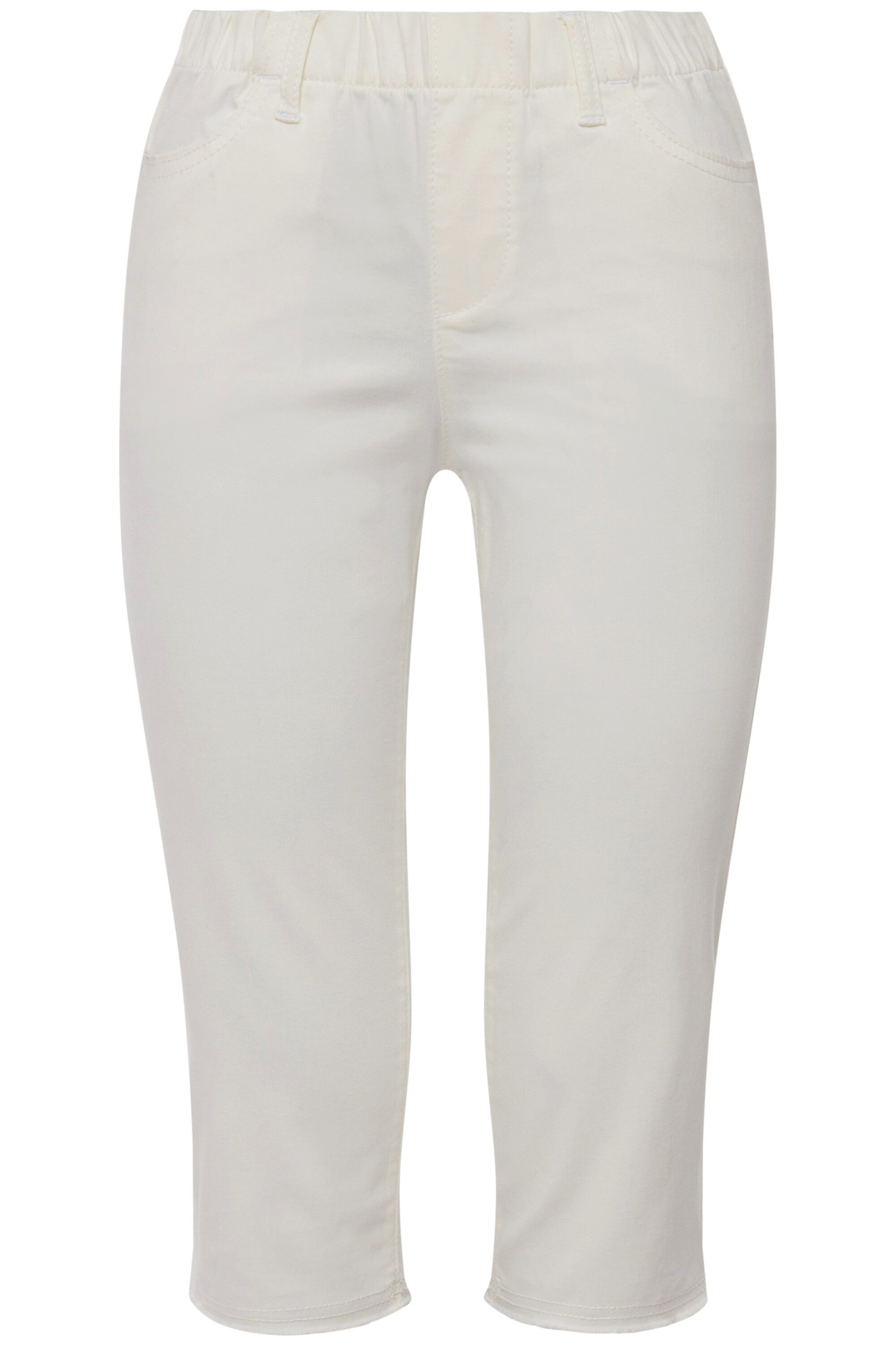 Laurasøn Funktionshose Caprihose Jeggings Fransensaum Elastikbund günstig online kaufen