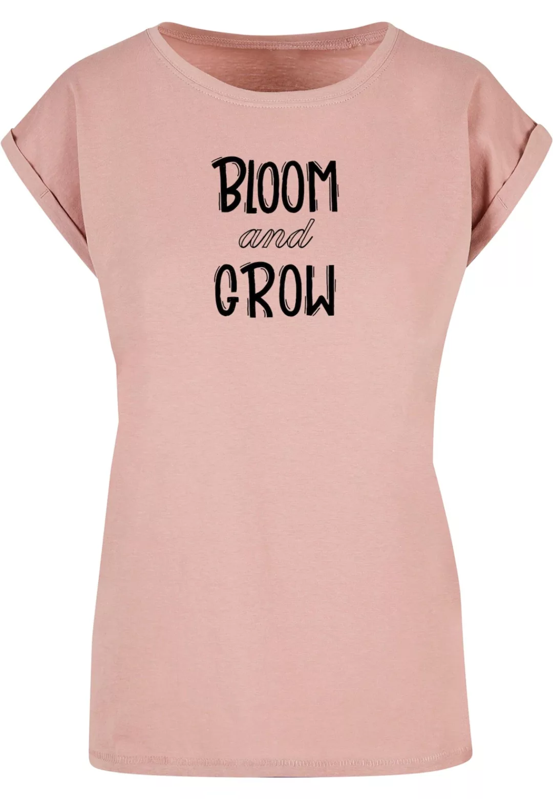 Merchcode T-Shirt "Merchcode Damen Ladies Spring - Bloom and grow T-Shirt" günstig online kaufen