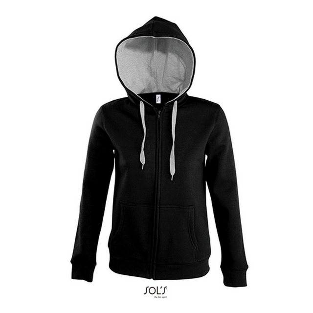 SOLS Sweatshirt Women´s Contrast Hooded Zip Jacket Soul günstig online kaufen