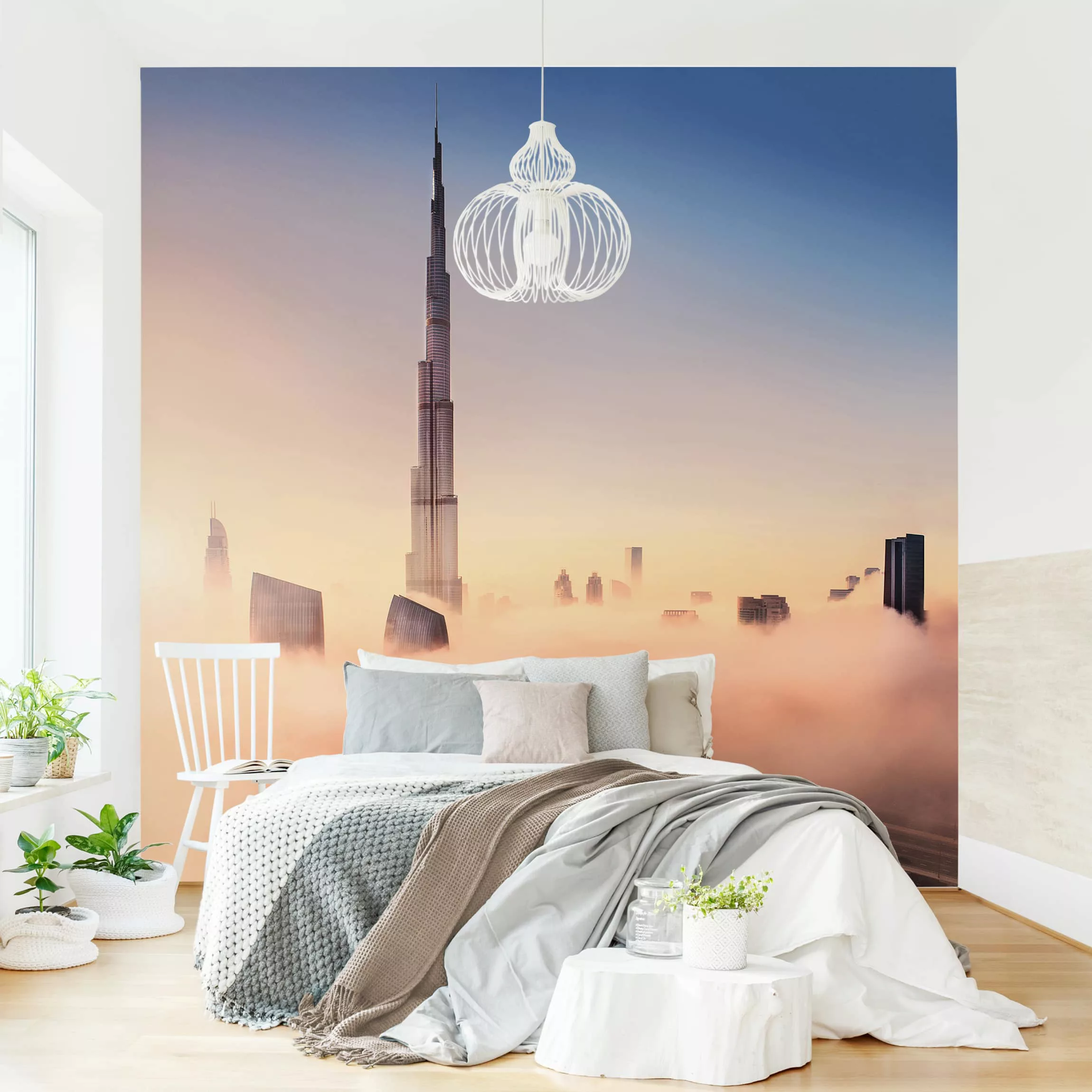 Fototapete Himmlische Skyline von Dubai günstig online kaufen