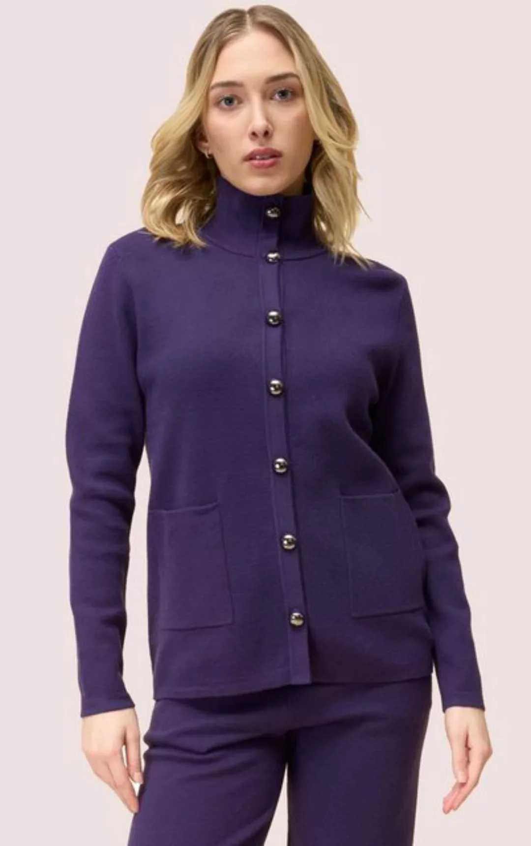 Passioni Strickjacke Stylische Strickjacke mit Knöpfen günstig online kaufen