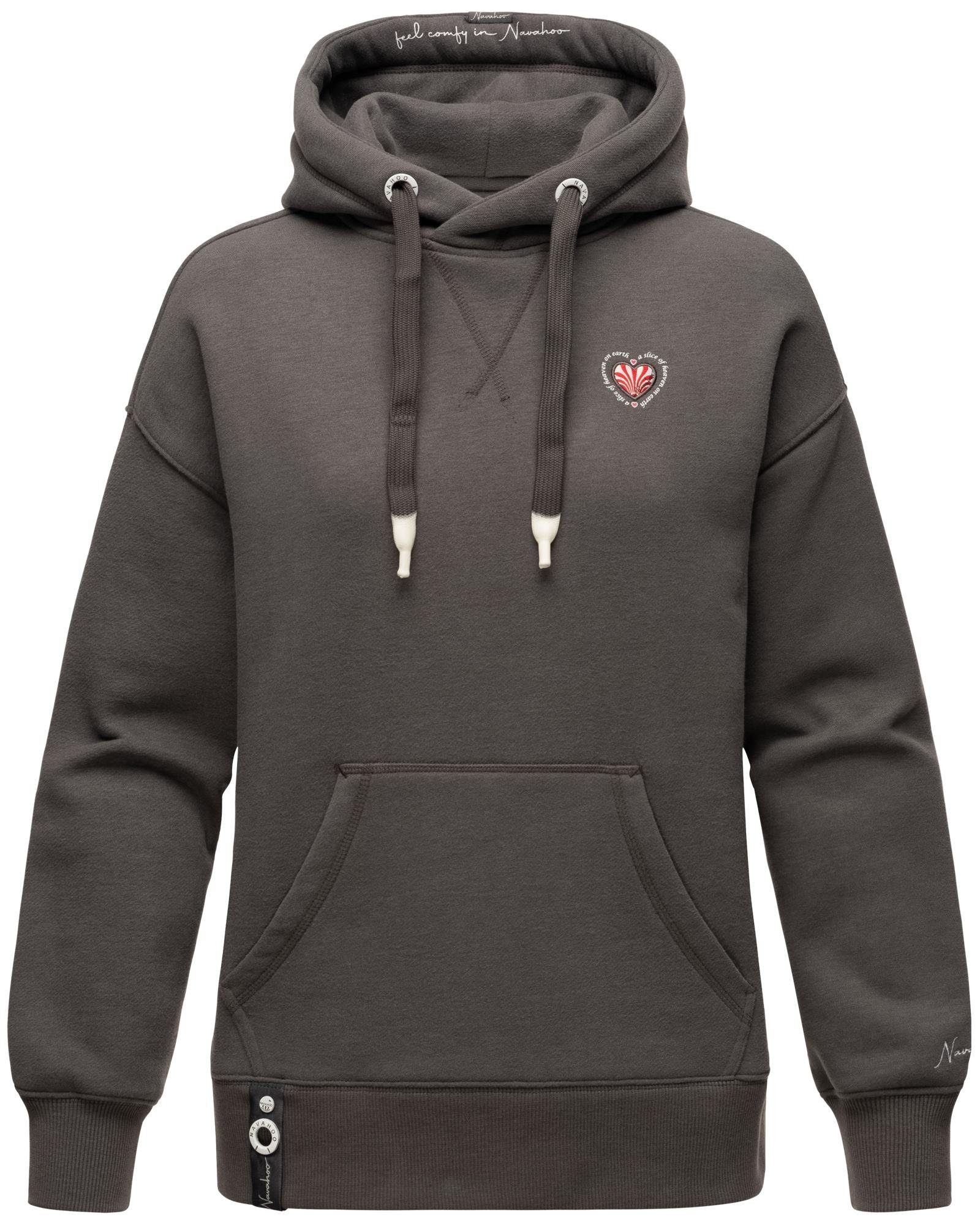 Navahoo Kapuzensweatshirt "Goldfee", Stylischer Damen Hoodie im Oversize-Lo günstig online kaufen