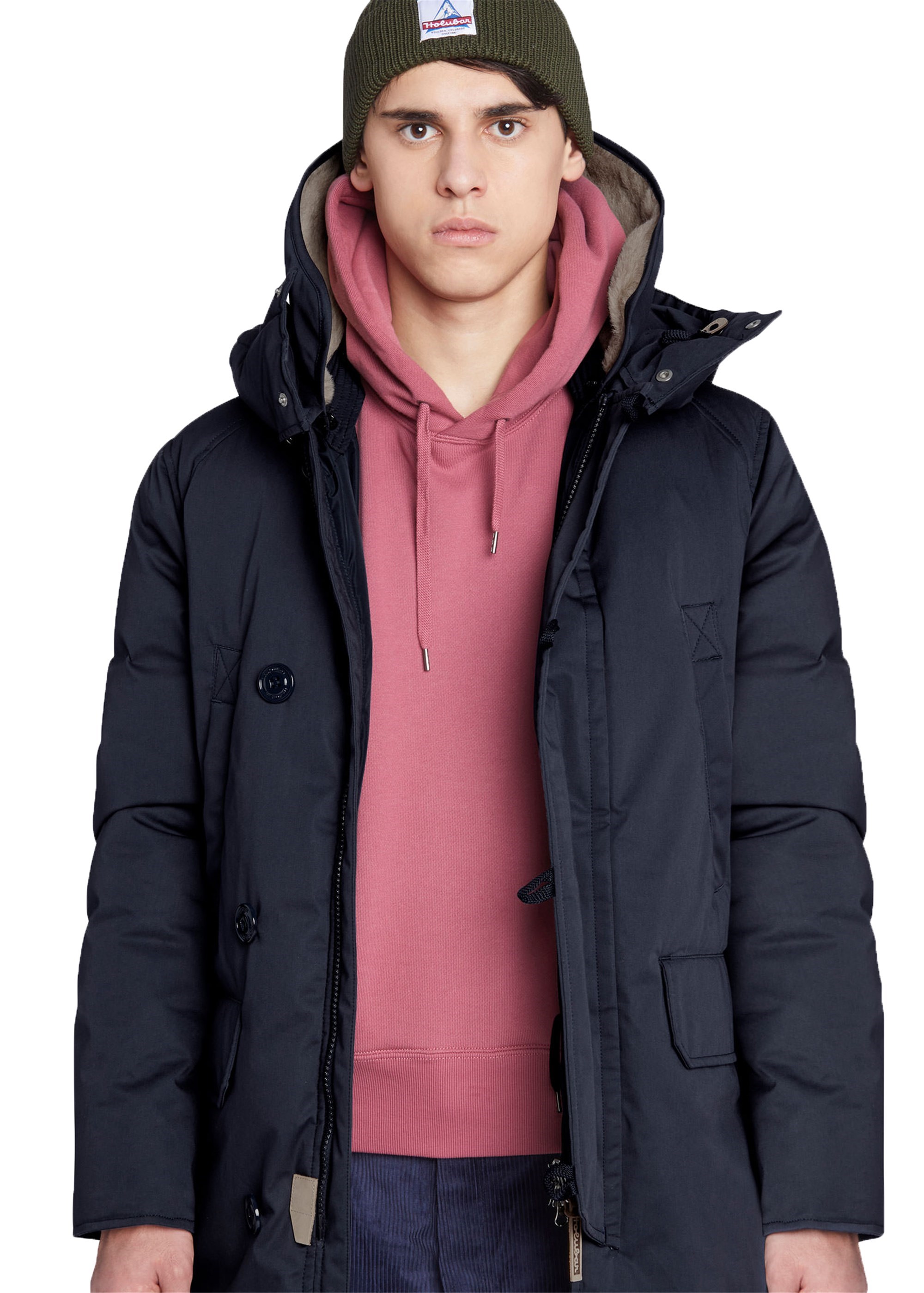 HOLUBAR Parka Herren blau günstig online kaufen