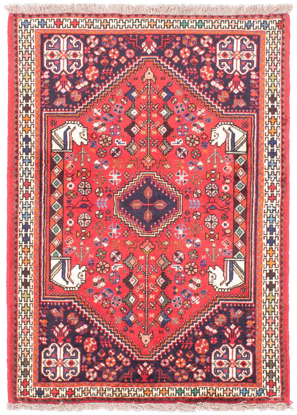 morgenland Orientteppich »Perser - Nomadic - 148 x 105 cm - rot«, rechtecki günstig online kaufen