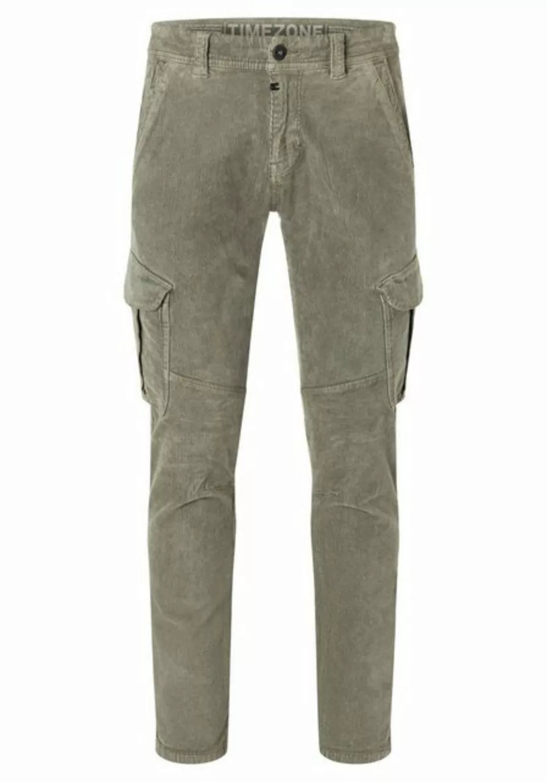 TIMEZONE Herren Cargo Hose REGULAR NIKLASTZ - Regular Fit - Grau Blau Grün günstig online kaufen