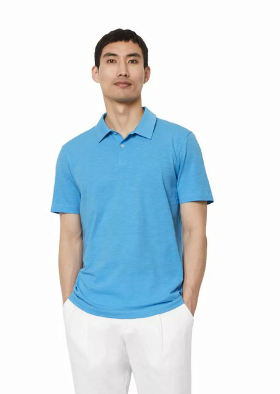 Marc O'Polo Poloshirt in softer Slub-Jersey-Qualität günstig online kaufen