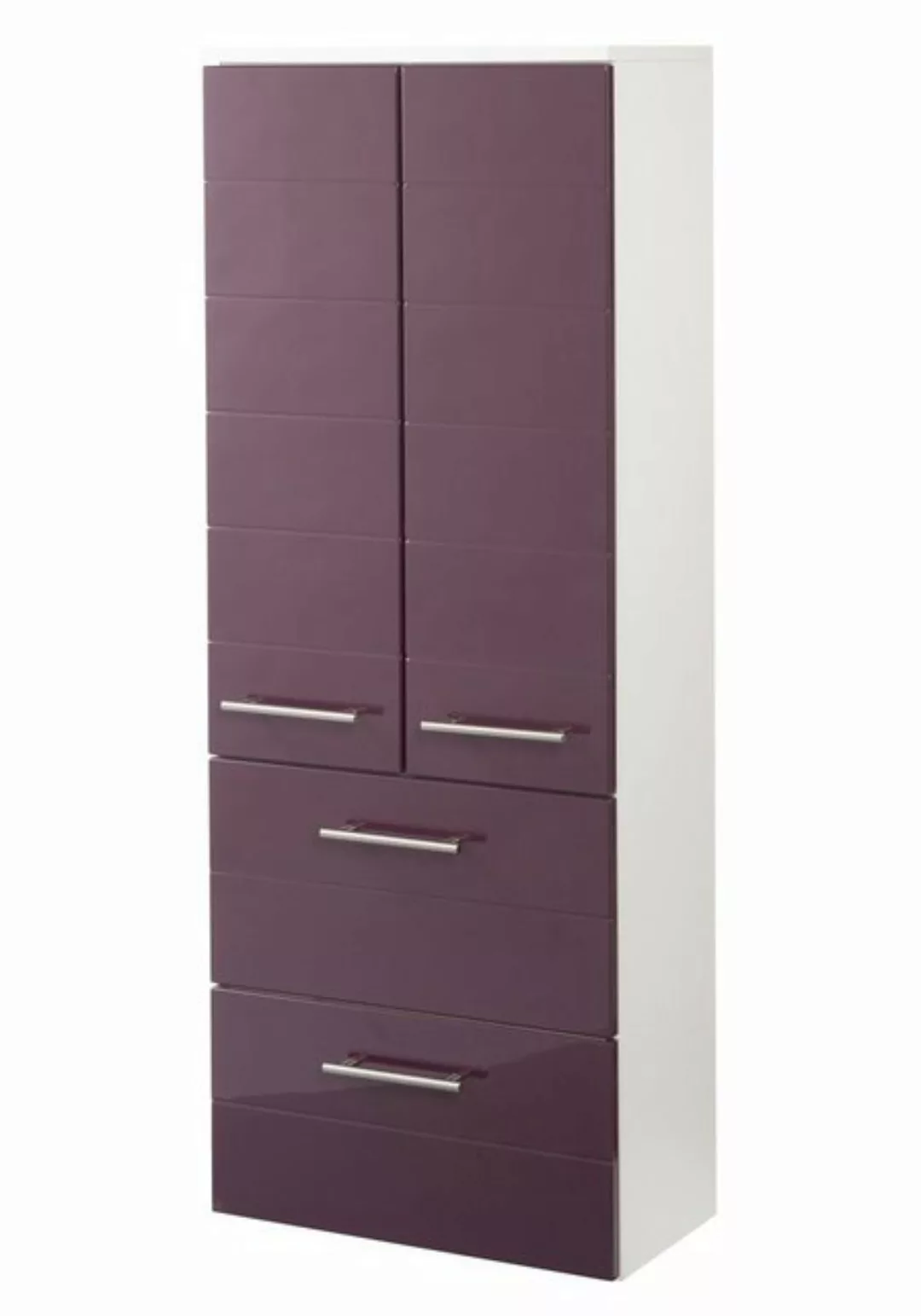 welltime Midischrank Porto Breite 50 cm, mit hochglänzenden Fronten günstig online kaufen