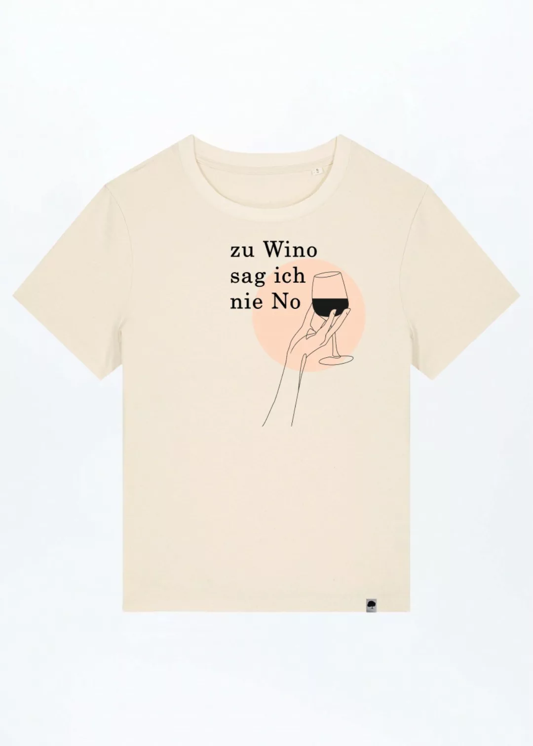 Zu Wino Sag Ich Nie No Basic T-Shirt aus Bio Baumwolle günstig online kaufen