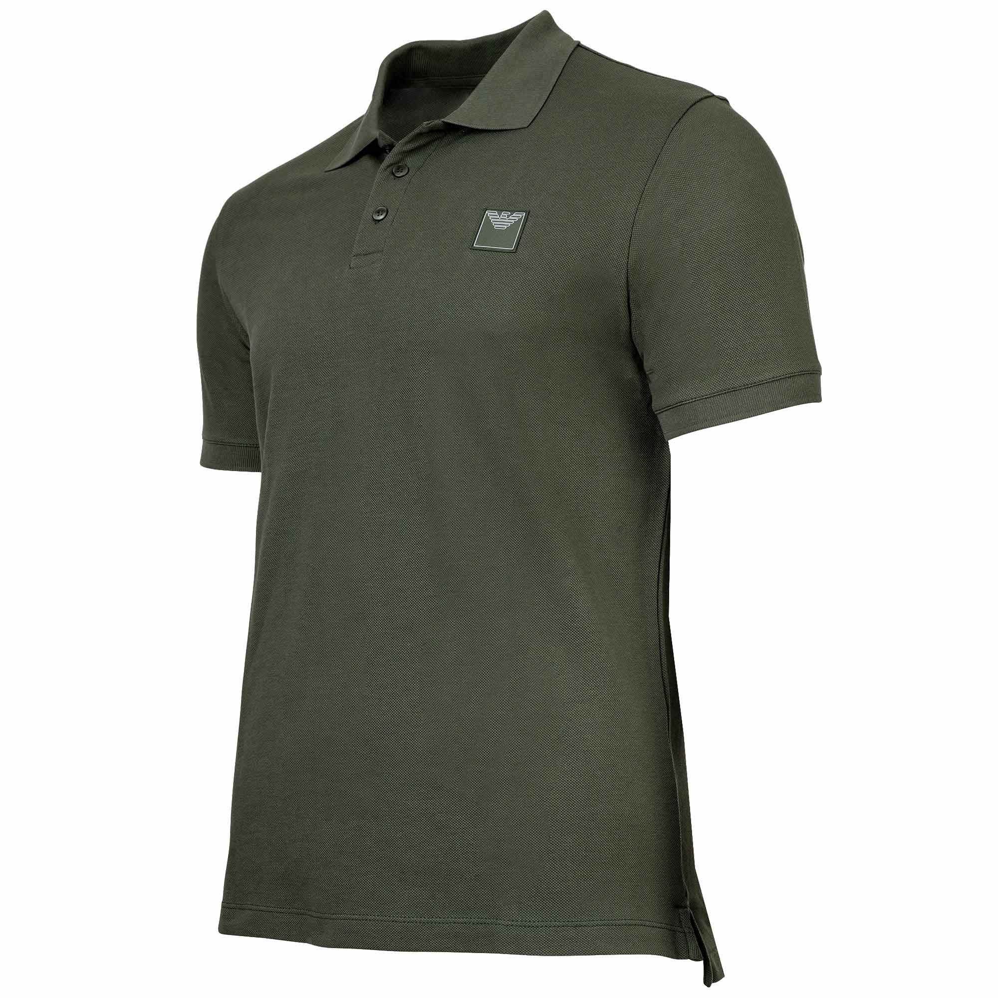 Emporio Armani  T-Shirts & Poloshirts Poloshirt Kurzarmshirt mit Polokragen günstig online kaufen