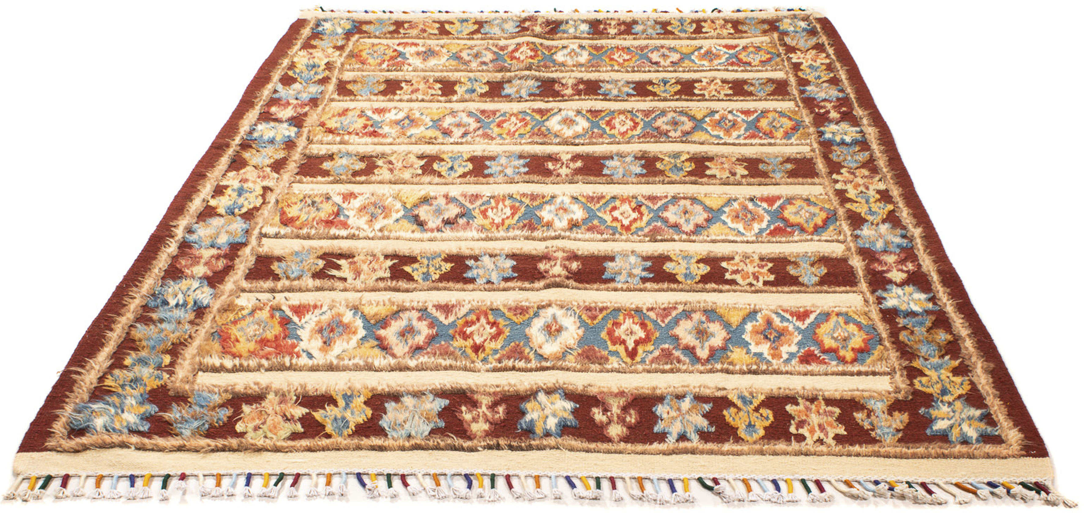 morgenland Wollteppich »Berber - 231 x 163 cm - mehrfarbig«, rechteckig, Wo günstig online kaufen