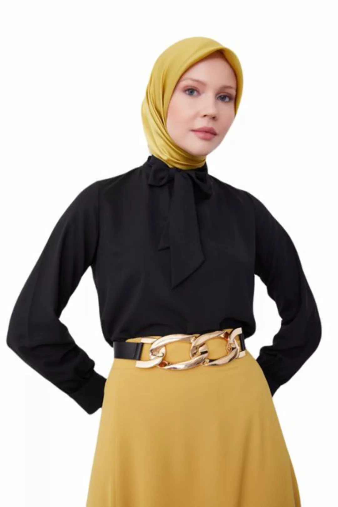 ARMİNE Langarmbluse Armine Damen Bluse, Premium Qualität, Zweifarbig Damen günstig online kaufen